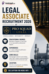 Pro Squad Legal Recruitment poster