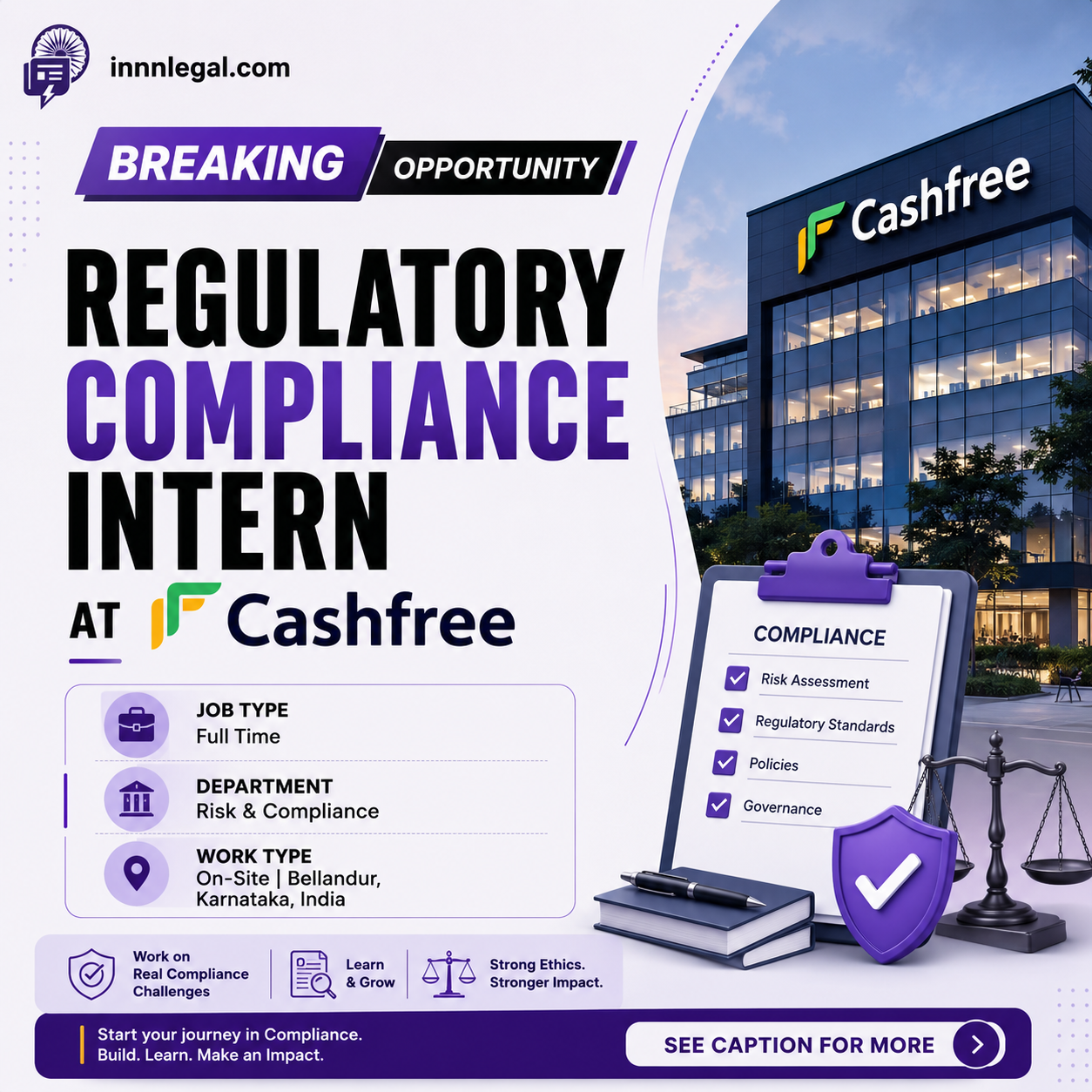 CashFree Legal hiring in Bellandur, Karnataka, India