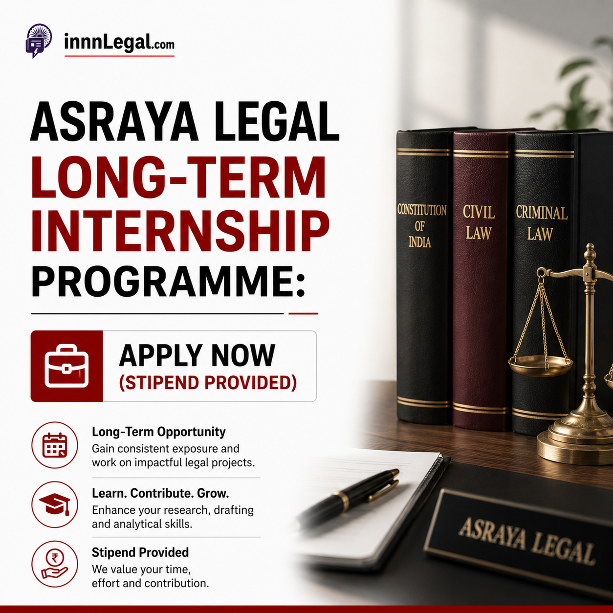 Image of Asraya Legal internship (long term)