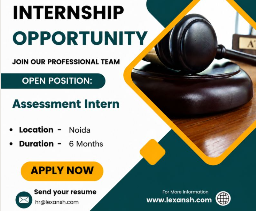 Lexansh internship opportunity thumbnail