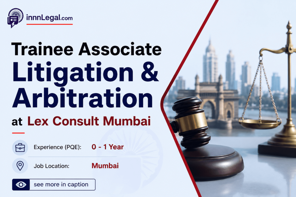 Litagation and arbitration hiring in mumbai