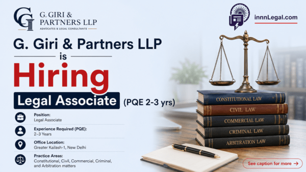 GG Giri associate hiring