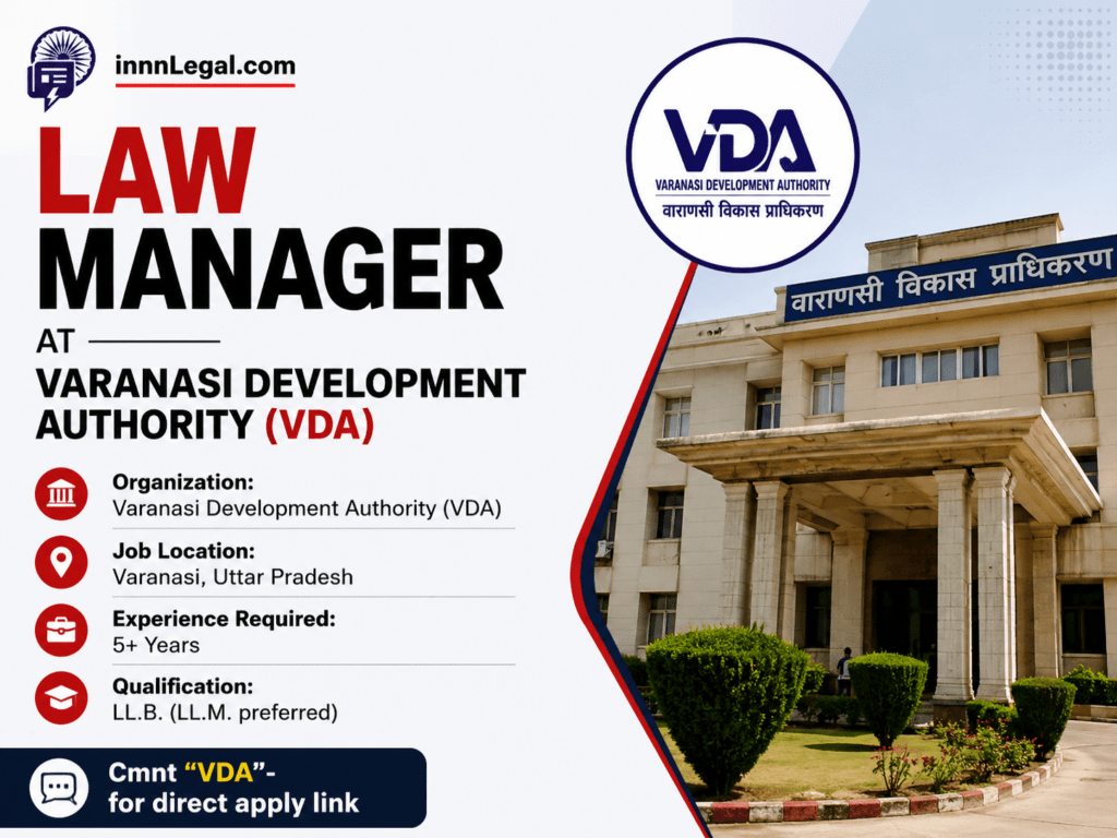Law manager varanasi