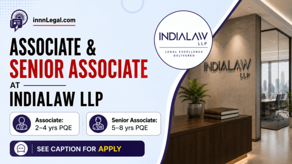 Associate and senior associate lrgal hiring in mumbai