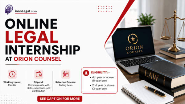 Online Legal internship opportunity in litigation sector