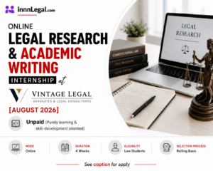 Online writing legal internship