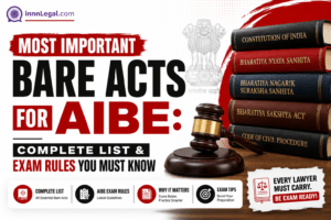 Essential bare acts to be carried for AIBE exams