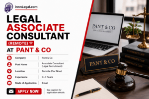 Legal Associate Consultant at Pant & Co