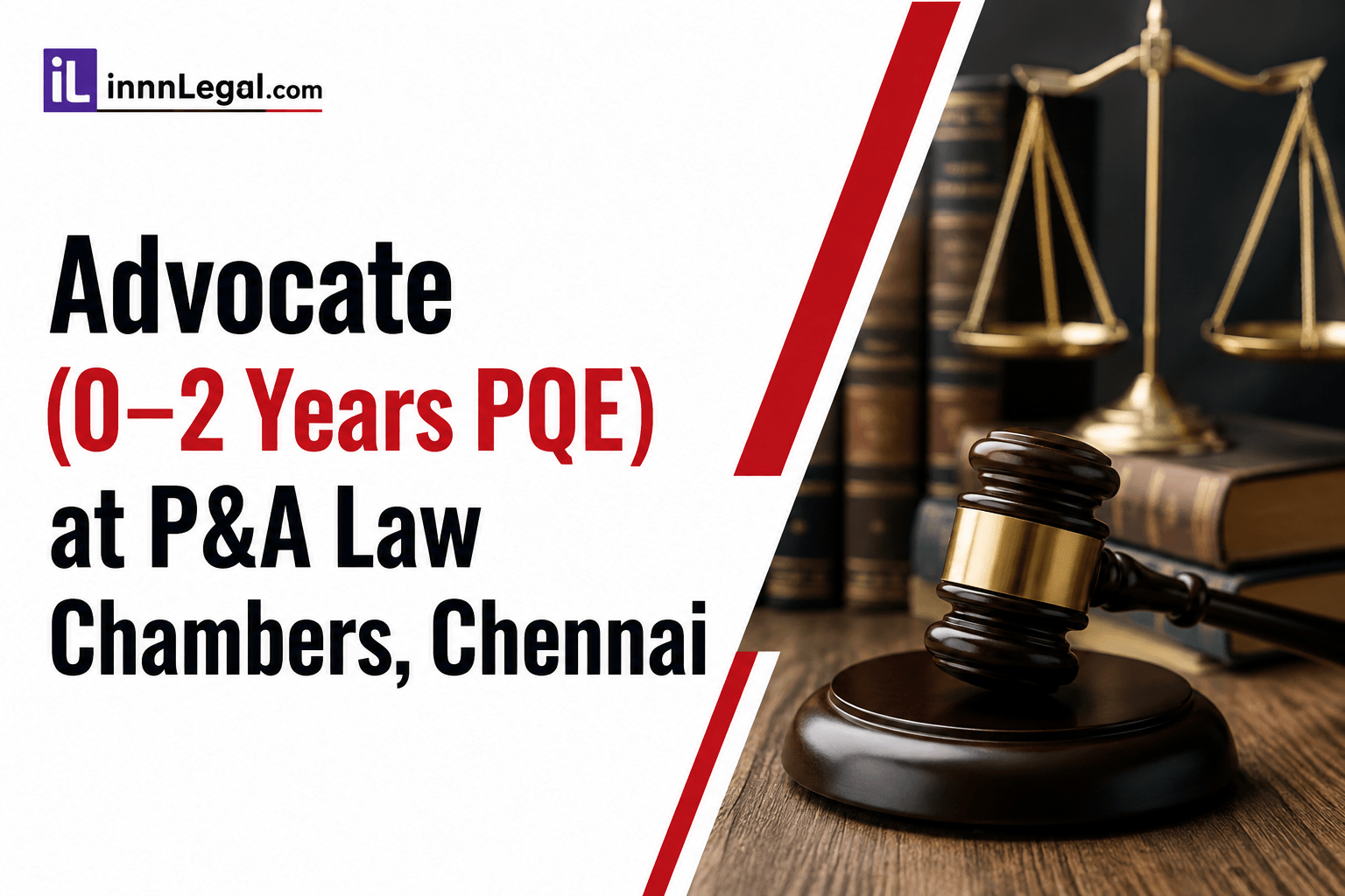 Associate advocate hiring in chennai