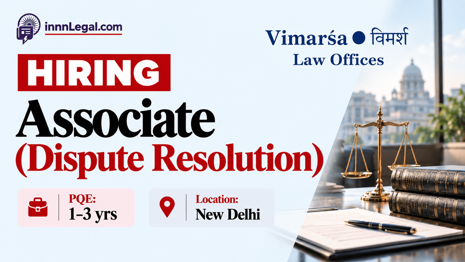 Vimarśa_Law_Offices_hiring_dispute_associate