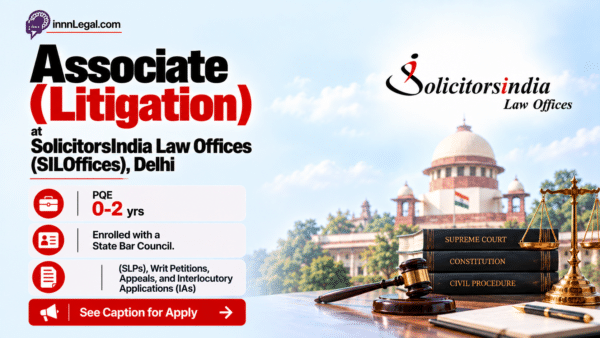 associte in litigation hirin new delhi