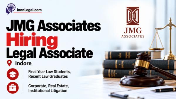JMG Associates hiring in Indore