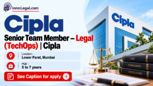 Cipla hiring legal manager in mumbai
