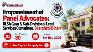 Gov Advocate vacancy at Gaya