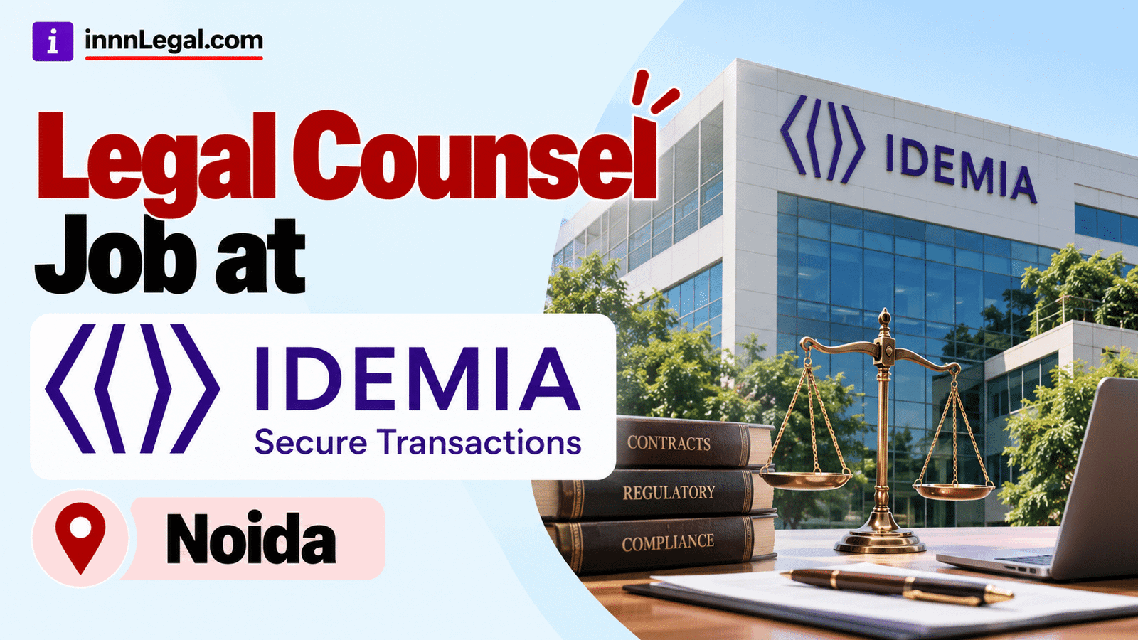 Legal Counsel at IDEMIA Noida